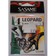 Anzois Sasame Leopard nº4 F-824 Black Nickel 14 Pcs